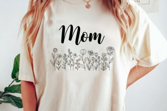 Download Floral Mom Script Design Png - Script Collection