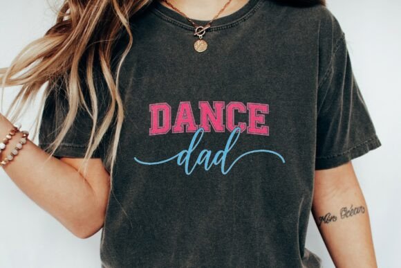 Download Dance Dad Varsity Script Design Png - Script Collection