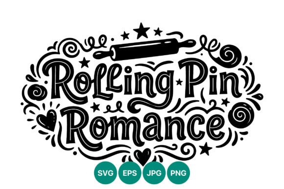 Download Rolling Pin Romance Cute Hand Lettering - Cute hand lettering Collection